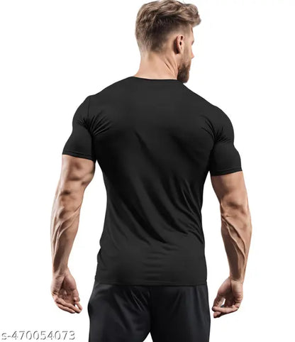 Men's Training T-Shirt – Perfect for Running, Gym, and Outdoor Activities-SHAKE